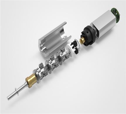 8MM金属减速齿轮箱