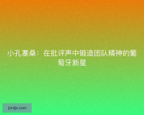 小孔塞桑：在批评声中锻造团队精神的葡萄牙新星